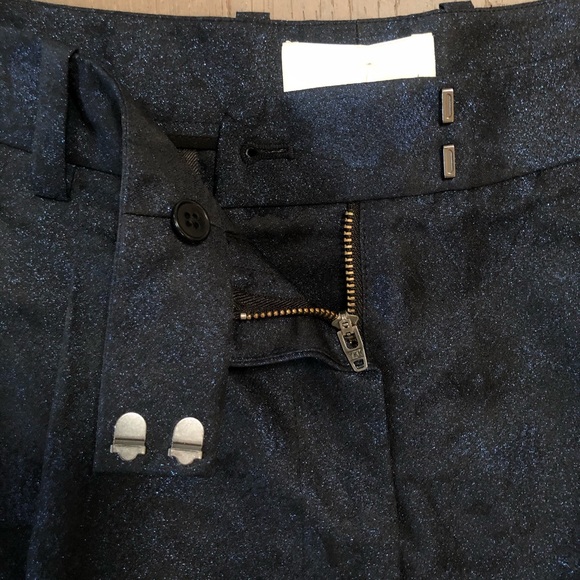 3.1 Phillip Lim Pleated Jacquard Bermuda Shorts - Picture 3 of 5